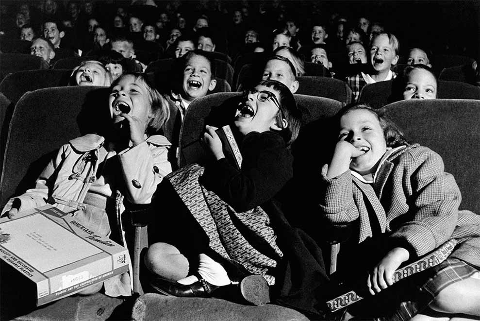 Girls in a movie theater, USA, 1958 © Wayne Miller/Magnum Photos