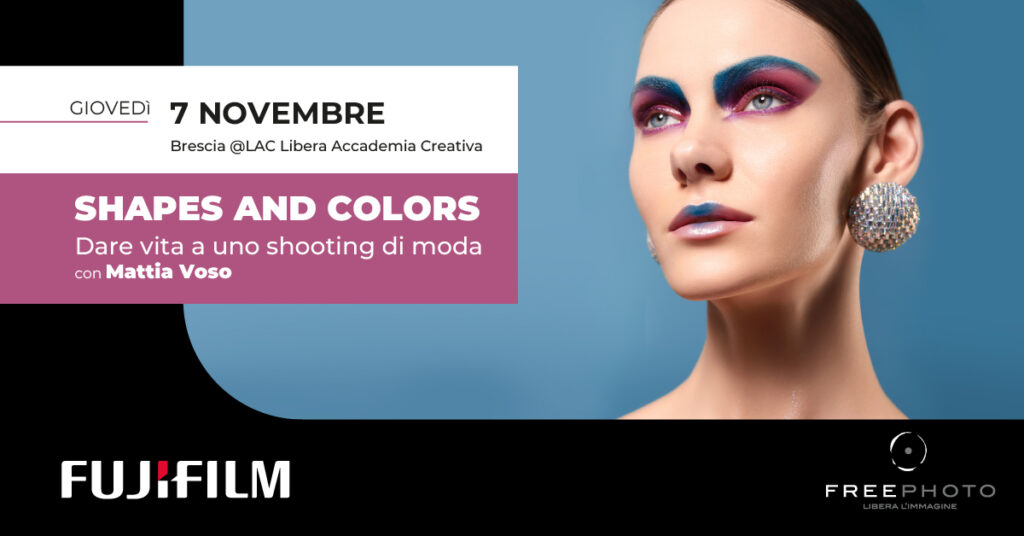 Fujifilm worksop gratuito fotografia di moda