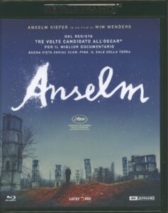 Anselm documentario di Wim Wenders su Anselm Kiefer BD Lucky Red