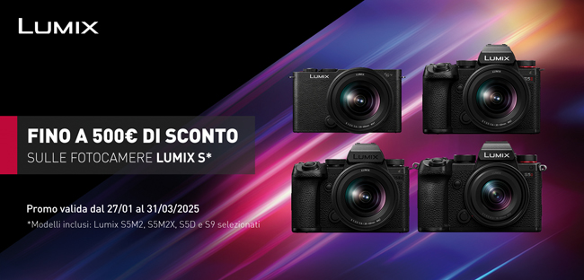 Panasonic Lumix S promozione